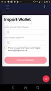 Smart Secure Wallet - SmartHoldem STH Coin screenshot 3