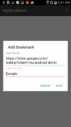 MyBookMark - bookmark manager screenshot 3