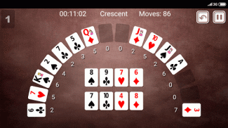 Crescent Solitaire screenshot 3