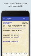 Cryptogram Puzzle Quotes Game screenshot 3