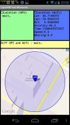 Location Diff GPS vs Wifi screenshot 1