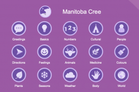 Manitoba Cree Langauge App screenshot 0