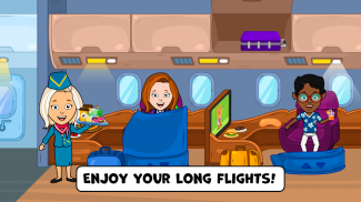 Sân bay của tôi: Trò chơi thị trấn cho trẻ em screenshot 2