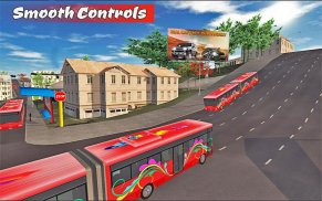 Fahrt Stadt Metro Bus Simulato screenshot 3