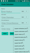 Circle Calculator -Find area, circumference & more screenshot 2