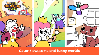 Kids Coloring World screenshot 1