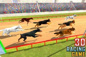 สุนัขแข่งวิบากและกระโดด 3D ซิม screenshot 1