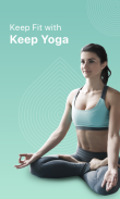 Keep Yoga – Йога, медитация и ежедневный фитнес screenshot 0