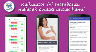 Kalender menstruasi ovulasi screenshot 2