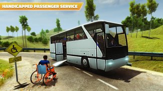 Offroad xe buýt đồi lái xe sim: xe buýt núi đua screenshot 11