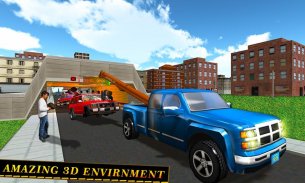 Tow Truck Car transporter Sim screenshot 4