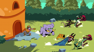 Idle Monster Frontier - team rpg collecting game screenshot 1
