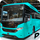 Coach Bus Parking Simulator 3D Icon