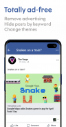 Maki: Facebook, Instagram e mais em um aplicativo screenshot 5