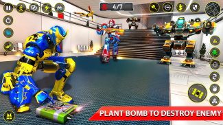 Counter robot pengganas: permainan menembak fps screenshot 0
