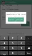 PTO Calculator screenshot 5