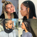 African Braid Hair Style