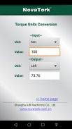 NovaTork Torque Calculator screenshot 1