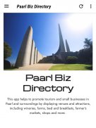 PBD - Paarl Biz Directory screenshot 0