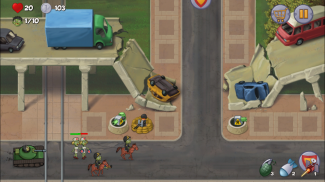 Zombie Town Defense screenshot 7