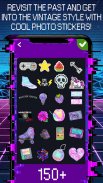 Aesthetic Photo Editor - Vaporwave Pic Stickers screenshot 1