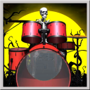 Skeleton Drummer Live Wallpaper Icon