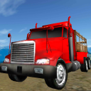 Truck Driver Cargo Icon