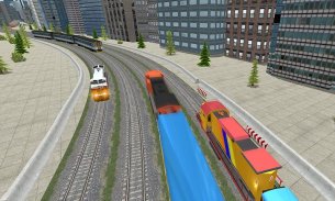 Driving In City Train 2016 screenshot 1