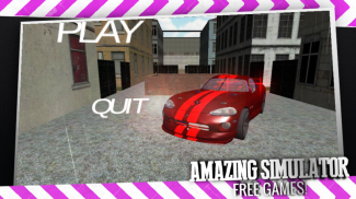 Sukan Kereta Simulator 3D screenshot 8