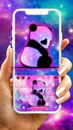 Galaxy Baby Panda2 Theme screenshot 1