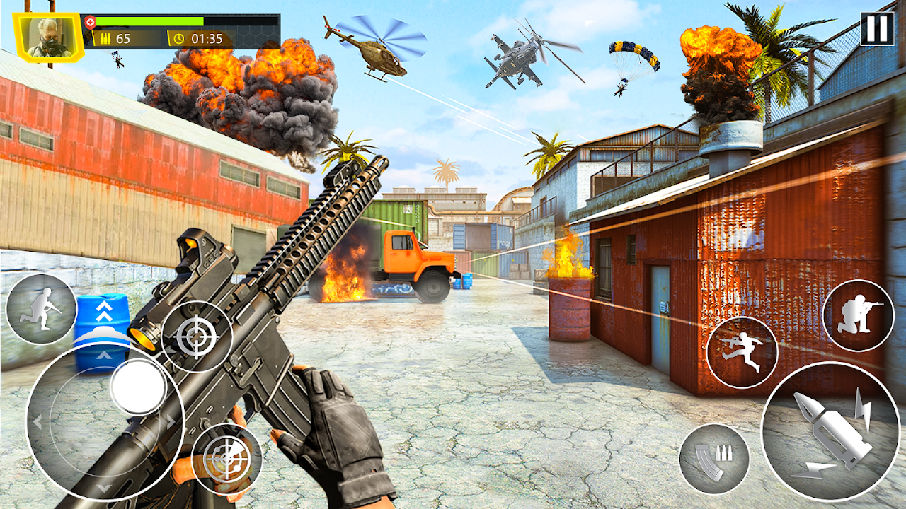 Call Of Army Battle Strike: Online Shooting Games 3D::Appstore  for Android