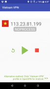 Vietnam VPN - OpenVPN应用插件 (翻墙利器) screenshot 2