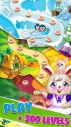 Bunny Bubble Shooter Island: Game Bắn Bóng screenshot 1