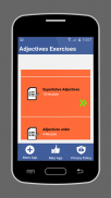 English adjectives Exercises screenshot 4