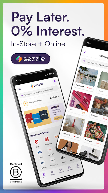 Shop %BRAND% and Buy Now Pay Later with Sezzle.