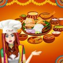 Indian Cookbook Chef Restauran Icon