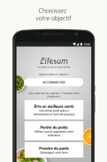 Lifesum: Journal Poids, Plan Santé & Guide Repas screenshot 0