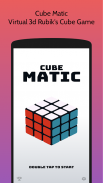 Cube Matic - Virtual 3d Rubik's Cube Game screenshot 2