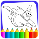 Coloring Book Cartoon Draw