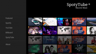 SpotyTube TV - Music(Spotify, Billboard & YouTube) screenshot 0