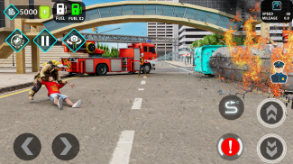 Fire Truck Games & Rescue Game screenshot 3