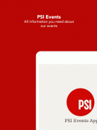 PSI Events App screenshot 2