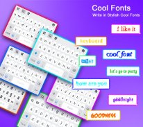 Emoji keyboard-Themes,Fonts screenshot 0