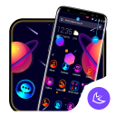 Colorful Planet APUS Launcher theme