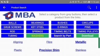 Minifind Miniature Bearings & Engineering Products screenshot 9