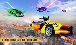 Flying Robot Car Games - Robot Shooting Games 2020 screenshot 1