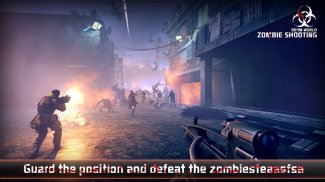 Zombie Defense Shooting: Kill Shot Heldenwaffe screenshot 3