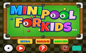 Mini Pool for Kids screenshot 6