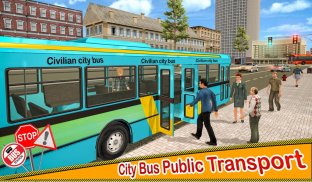 School Bus Driving Games : City Coach Bus Driver screenshot 0