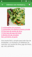 Recetas de ensaladas y aderezos en español gratis. screenshot 7